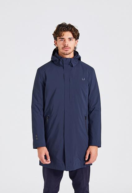 UBR Black Storm Coat Navy